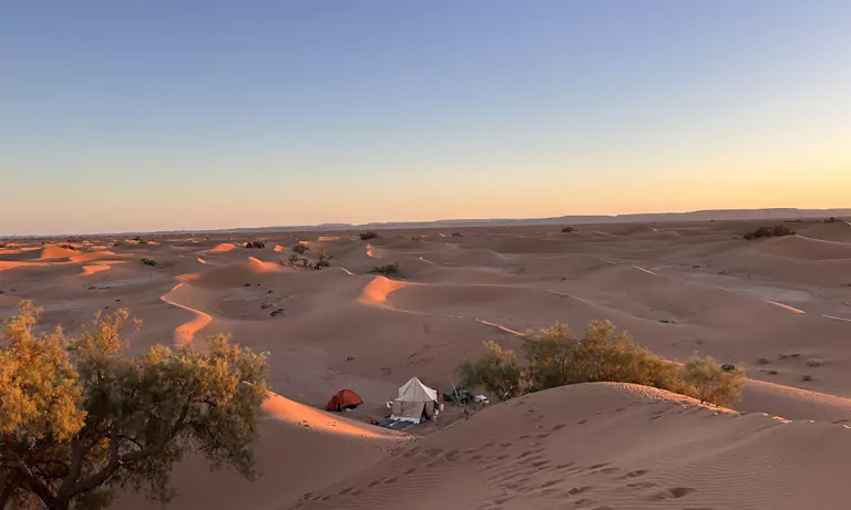 draa valley oases camel trek