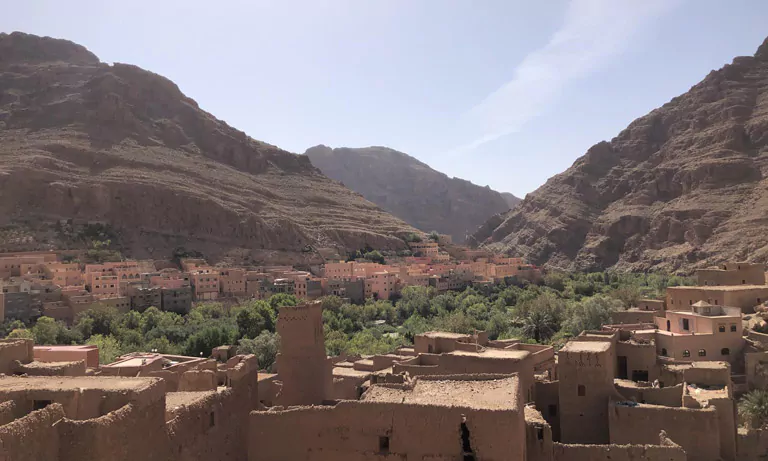 todra gorge and valley